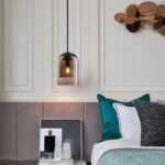 VeraGlow Glass Pendant Light - Ambre