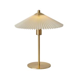 Pulvel Arclume Mid Century Pleated Table Lamp