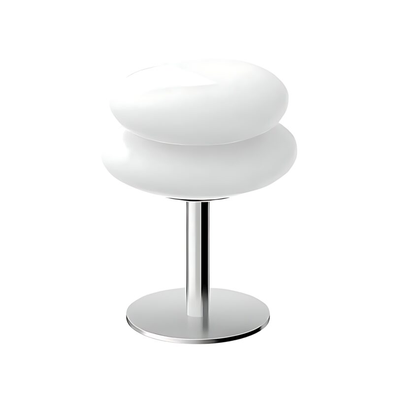 Pulvel Ironglow Cream Table Lamp White