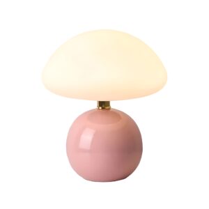 Pulvel Solara French Cream Table Lamp Pink