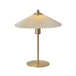 Arclume Mid-Century Pleated Table Lamp