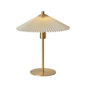 Arclume Mid-Century Pleated Table Lamp