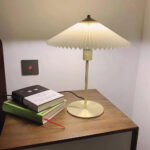 Arclume Mid-Century Pleated Table Lamp