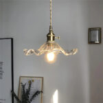 Auralis Stylish Flower Pendant Light - Ambre