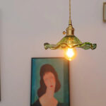Auralis Stylish Flower Pendant Light - Ambre