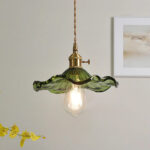 Auralis Stylish Flower Pendant Light - Ambre