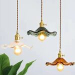 Auralis Stylish Flower Pendant Light - Ambre