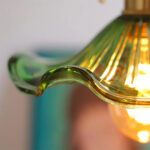 Auralis Stylish Flower Pendant Light - Ambre