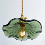 Auralis Stylish Flower Pendant Light - Ambre
