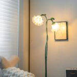 BlossomGlow Flowers Floor Lamp