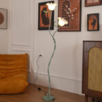 BlossomGlow Flowers Floor Lamp