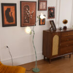 BlossomGlow Flowers Floor Lamp