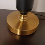 Celestiron Vintage Table Lamp - Black & Brass