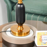 Celestiron Vintage Table Lamp - Black & Brass