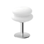IronGlow Cream Table Lamp