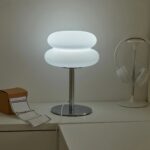 IronGlow Cream Table Lamp