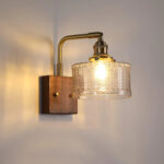 Lumen Rustic Glass Wall Lamp - Clear