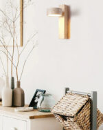 Lumora Natural Stone Wall Light - Walnut