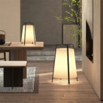 ZenGlow Japanese Style Floor Lamp