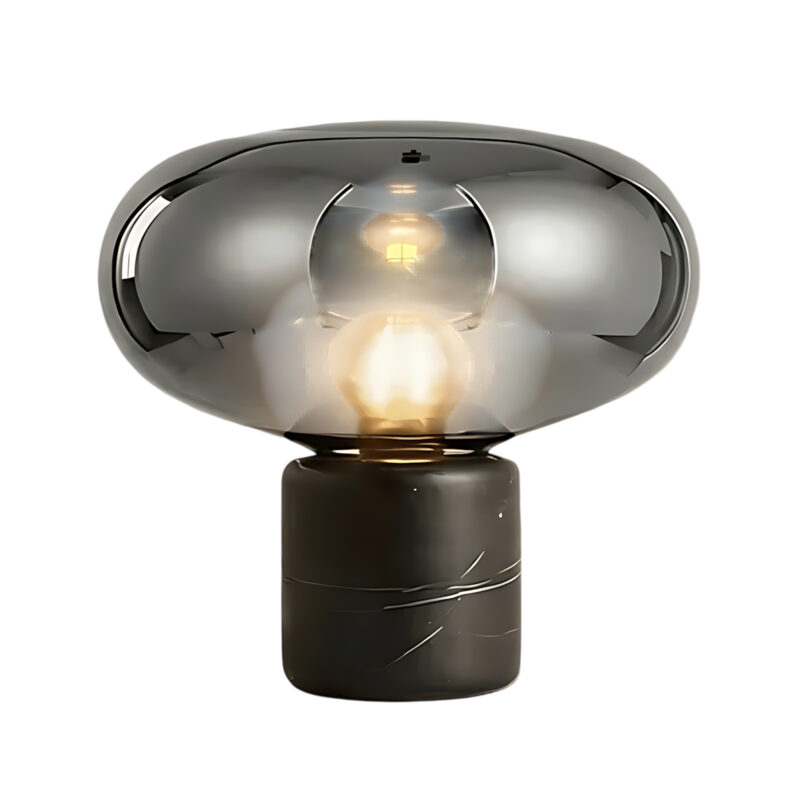 Pulvel Morana Smoked Glass Table Lamp Pulvel Morana Smoked Glass Table Lamp